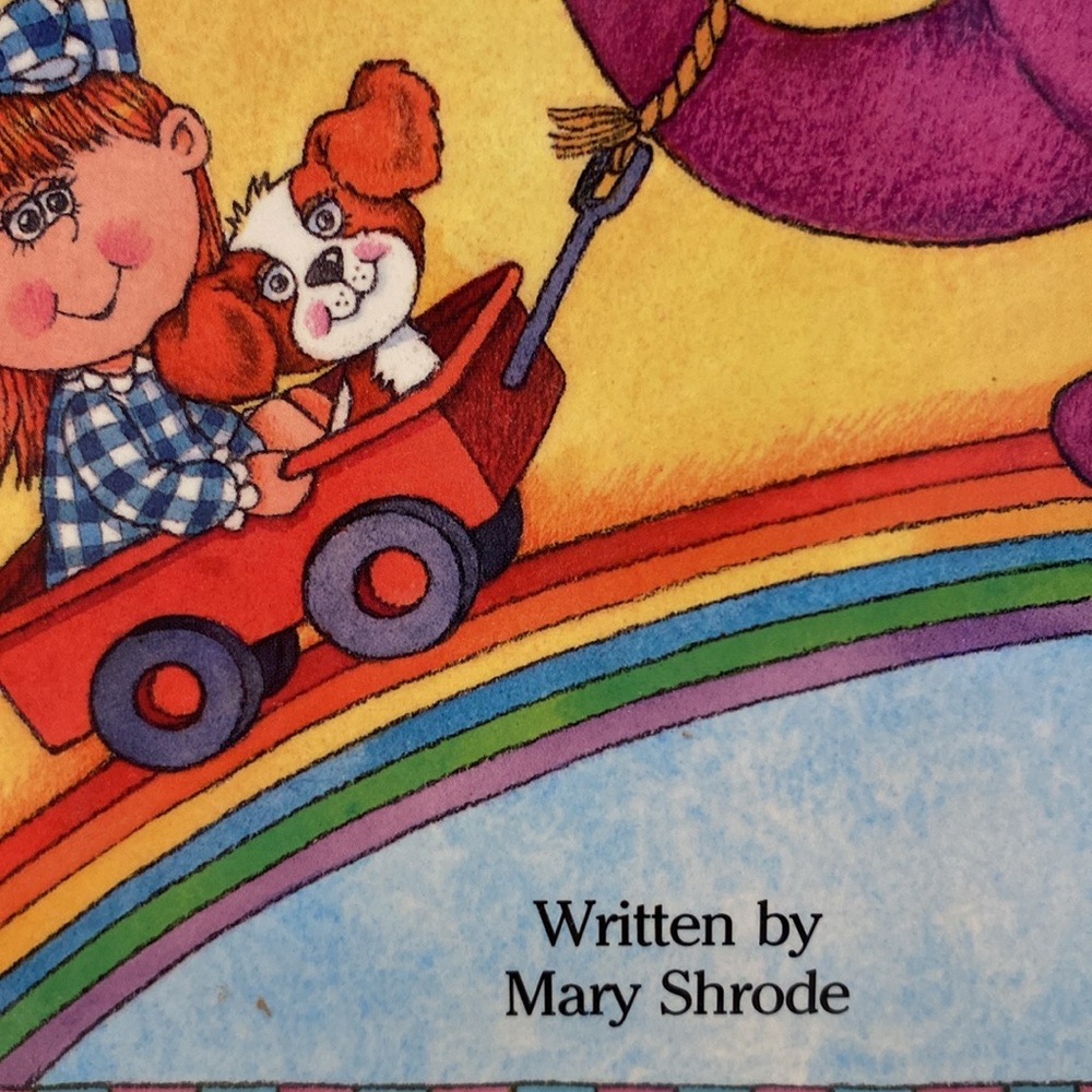 Vintage 1992 Book- Just Imagine- with Barney. Written by: Mary Shrode - Picture 2 of 16